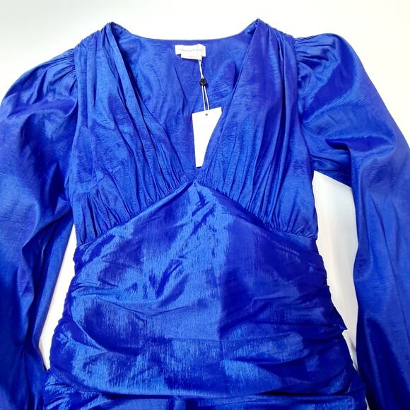 Lovers and Friends Tyra Mini Dress in Indigo Blue Small - Picture 4 of 11